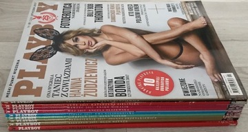 Playboy 2017 - 9 numerów (brak 4, 6, 9)