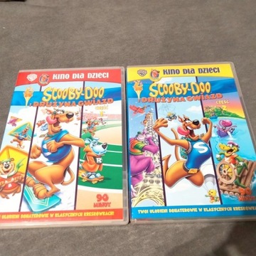 "Scooby Doo i Drużyna Gwiazd" obie części DVD