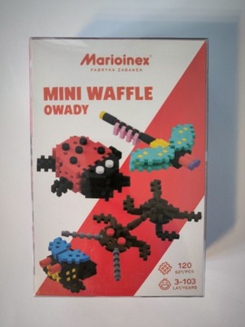 Mini Waffle Owady Marioinex 120 elementów