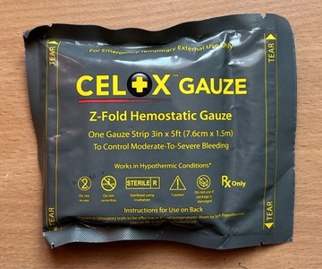 Opatrunek hemostatyczny CELOX GAUZE