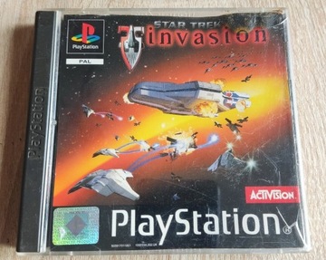 Star Trek Invasion PlayStation PS1 PSX ENG komplet