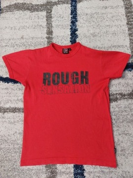 Czerwona bluzka T shirt Cool Cat rozmiar S