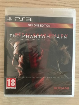 Metal Gear Solid V Phantom Pain PS3 Nowa FOLIA ANG