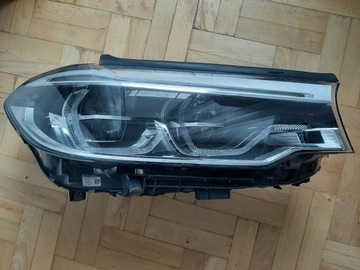 BMW 5 G30 G31 FULL LED LAMPA PRZEDNIA 7214962