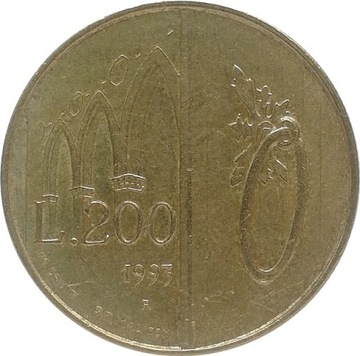 San Marino 200 lire 1993, KM#300