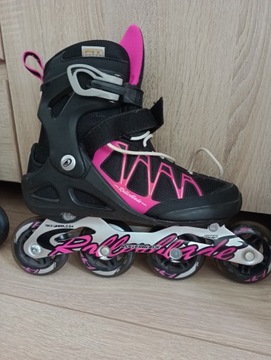 Rolki Rollerblade - praktycznie nowe + ochraniacze