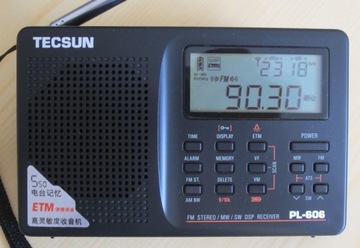 Radio globalne Tecsun PL-606 DSP FM, KF, LW, MW