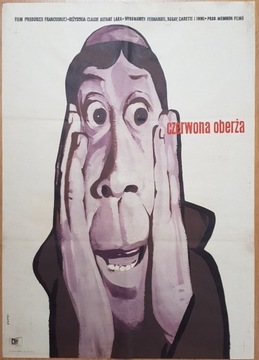 Czerwona oberża, Waldemar Świerzy, 1955, plakat A1