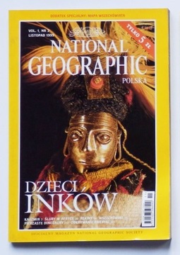 National Geographic Dzieci Inków 1999 vol 1 nr 2