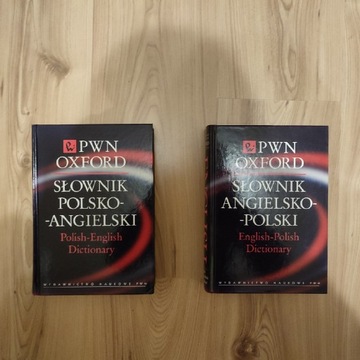 PWN OXFORD Słownik angielsko-polski x2