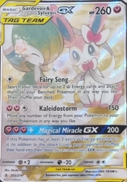 Karta Pokemon Magical Miracle GX