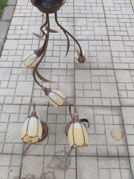 Lampa wisząca plus dwa klinkiety