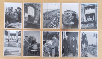 Adolf Hitler zestaw 10 oryginalnych zdjęć