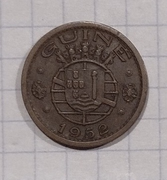 (587) Gwinea -Bissau 50 centavo 1952 stan!