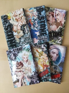 Dr Stone 1-6 - Riichiro Inagaki & Boichi (Waneko)