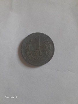 1 zł złoty 1949 MN Miedzionikiel
