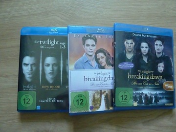 film Blu Ray the Twilight Saga Zmierzch English German