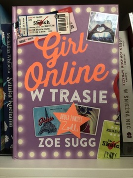 Książka Zoe Sugg "Girl Online: W trasie" 