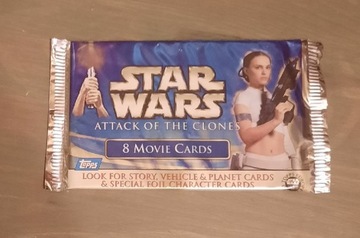 Karty Topps Star Wars saszetka 8 kart (nr3)