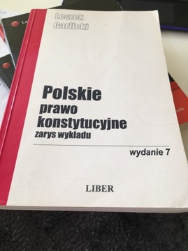 Polskie prawo konstytucyjne zarys wykładu liber