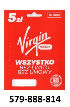 579 888 814 VIRGIN ŁATWY ZŁOTY NUMER STARTER FV 