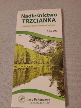 Nadleśnictwo Trzcianka mapa 