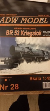 ADW MODEL BR52 KRIEGSLOK +lasery skala 1:45