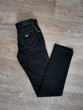 Spodnie jeansy Armani jeans W26 L32 nowe bez metek