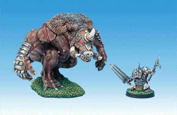 Chronopia Dwarf Dark-Tusk Blood Totem & Keeper