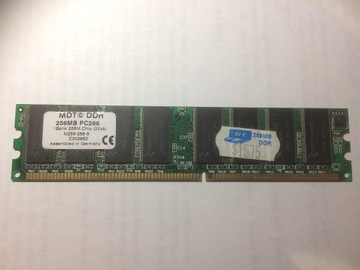 Pamięć RAM MDT 256MB DDR PC266