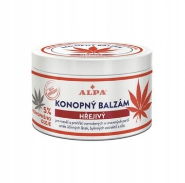 Balsam konopny rozgrzewający Alpa