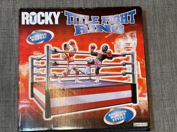 Rocky I Fight Boxing Ring NIB 2006 Jakks Pacific