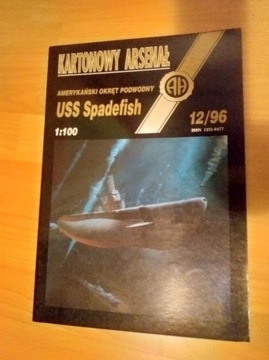 USS Spadefish wydawnictwo Haliński