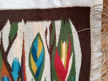 Zawieszka, mały kilim boho