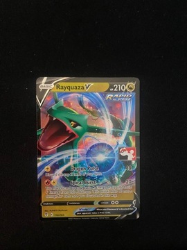 Pokemon Karta Rayquaza V 110/203  Prize pack