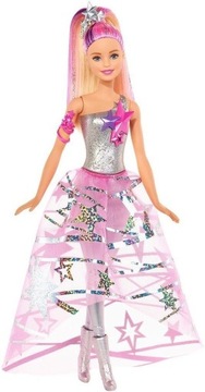 Lalka Barbie MATTEL w gwiezdnej sukni DLT25