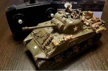 Sherman M4A3 waloryzowany RC 2.4 GHz, 1:30