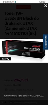 Toner / kadridż Triumph Adler 4416 - czarny