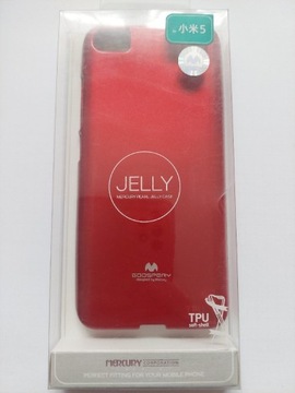 Etui Xiaomi Redmi 5 czerwone