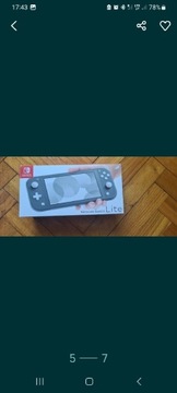 Konsola Nintendo Switch + etui + 2 gry