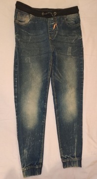 Spodnie chłopięce jeans r. 146 miękkie 