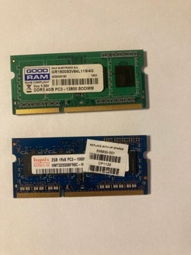 Ram do laptopa GOOD RAM 4GB + Hynix 2GB (DDR3)