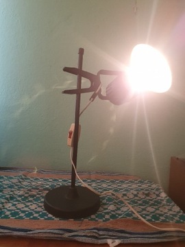 Lampa biurkowa PRL 