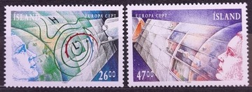 Islandia 1991 Mi 742-743**