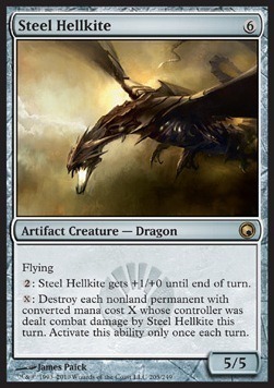 Steel Hellkite - MTG