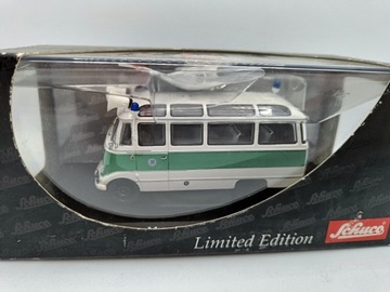 Schuco Mercedes Benz O319 polizei 1:43