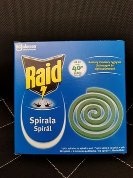 28x Raid Spirala przeciw komarom 10 szt