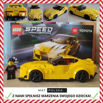 PROMOCJA! LEGO SPEED TOYOTA GR SUPRA 76901