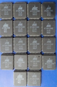 AT28C256E-15JC 28C256 Parallel EEPR 256kbit PLCC32