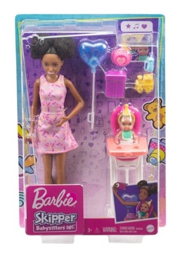 Barbie Lalka Opiekunka Zestaw